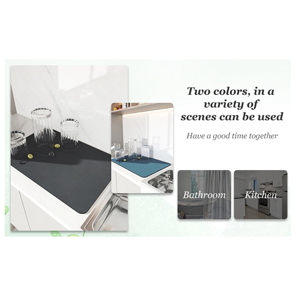 New Kitchen Super Absorbent Draining Mat