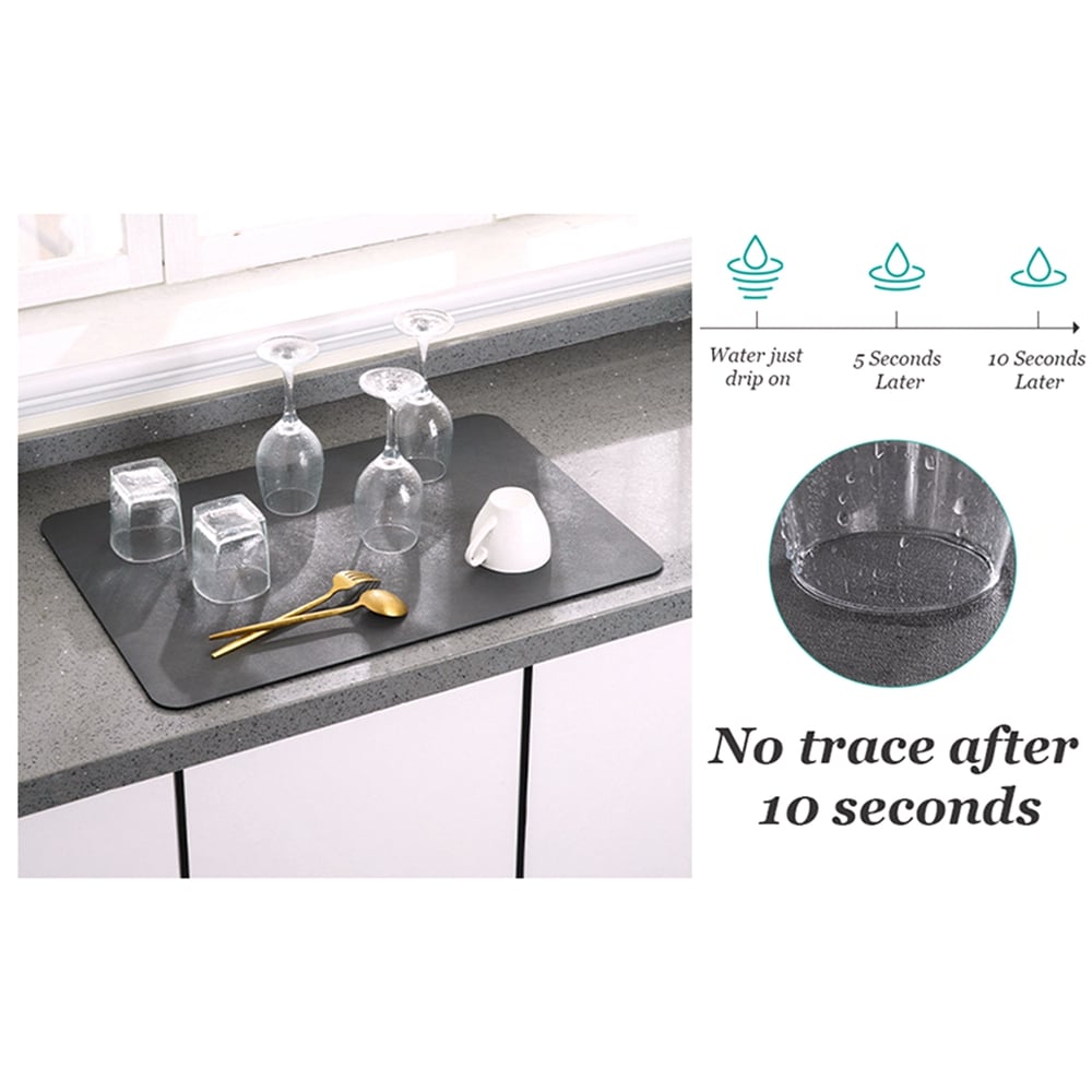 New Kitchen Super Absorbent Draining Mat