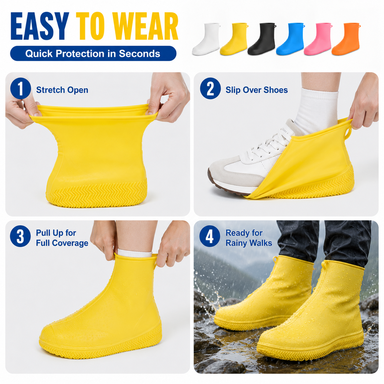 Thick Wear-Resistant Waterproof Shoe Cover