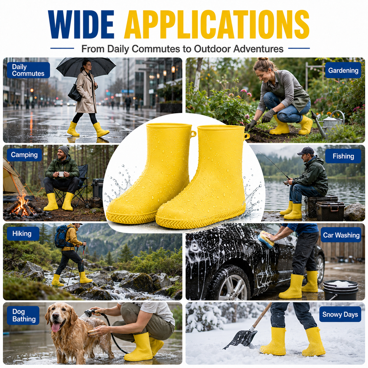 Thick Wear-Resistant Waterproof Shoe Cover